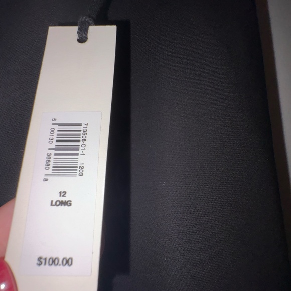 NWT HIGH-RISE MODERN STRAIGHT CITY STRETCH PANT size 12 L - Picture 4 of 5